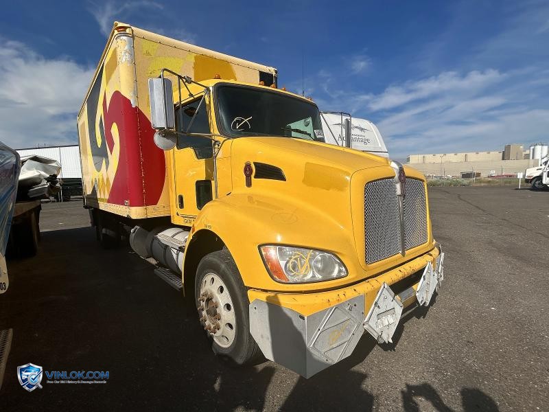 2012 KENWORTH T370 BOX TRUCK – Lot 54507576 auction photo