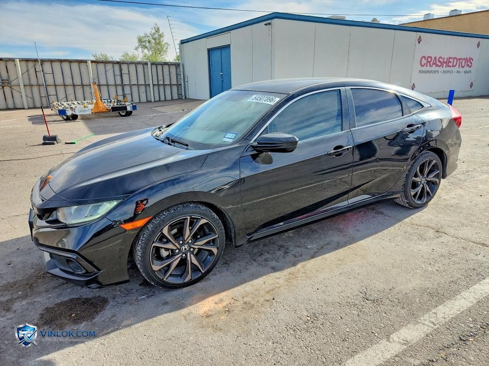 2019 HONDA CIVIC SPORT – Lot 54507896 auction photo