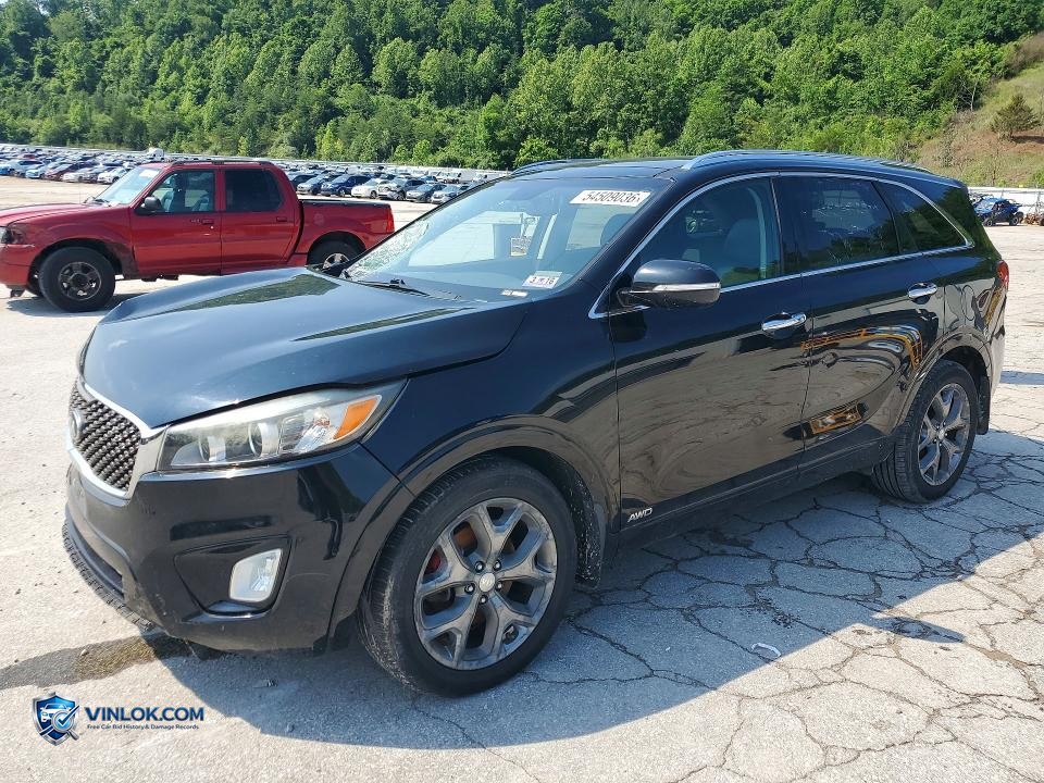 2016 KIA SORENTO SX V6 – Lot 54509036 auction photo