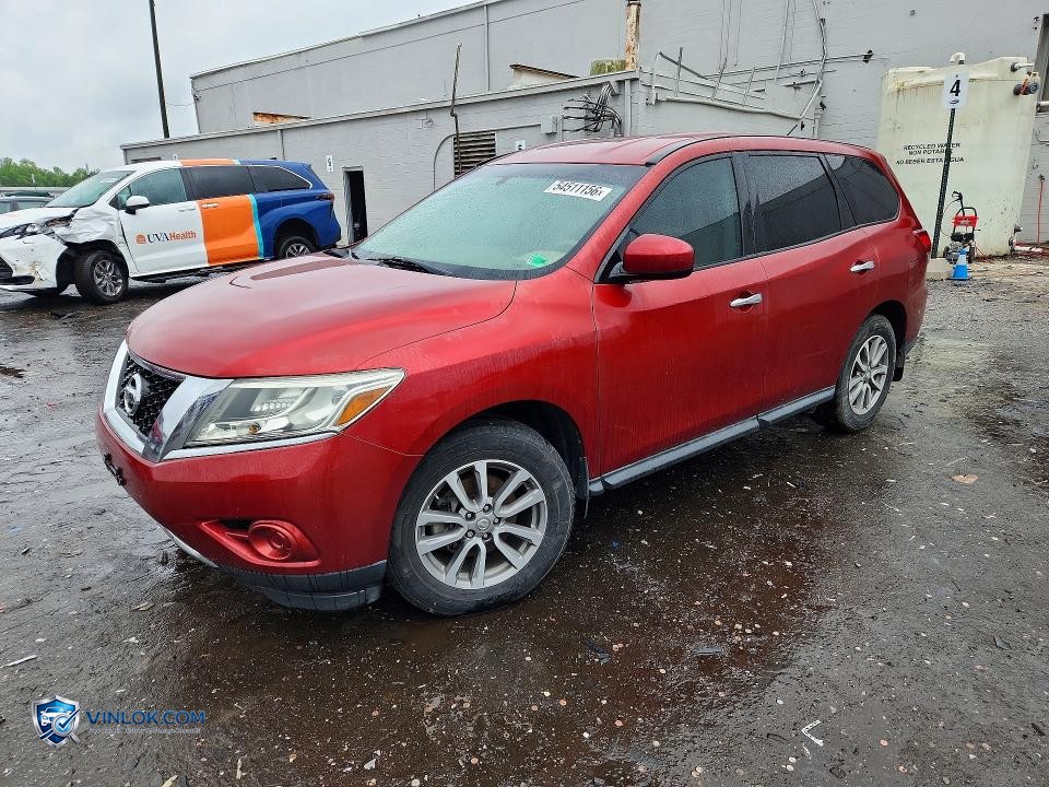 2014 NISSAN PATHFINDER S – Lot 54511156 auction photo