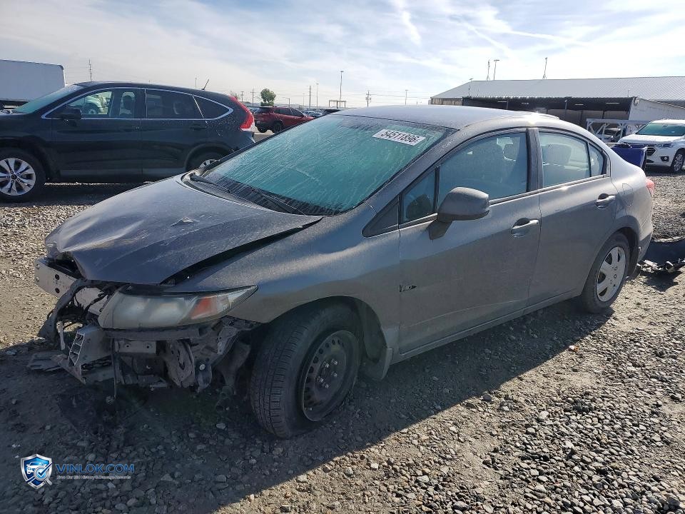2013 HONDA CIVIC LX – Lot 54511896 auction photo