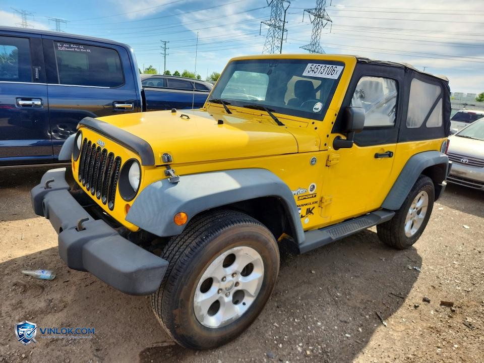 2011 JEEP WRANGLER – Lot 54513106 auction photo