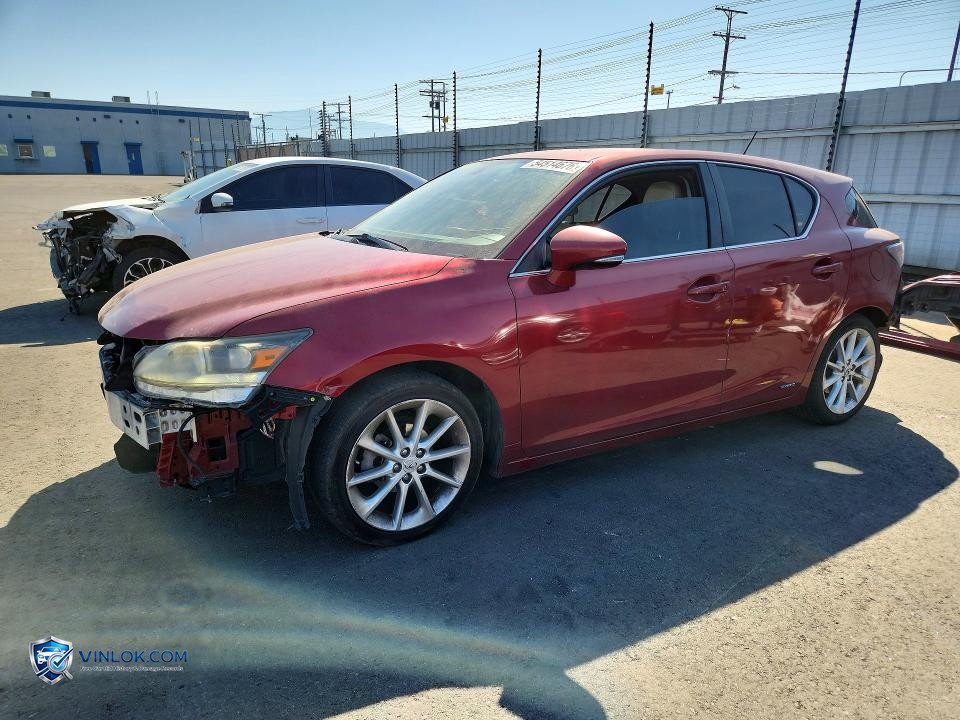 2011 LEXUS CT 200 – Lot 54514676 auction photo