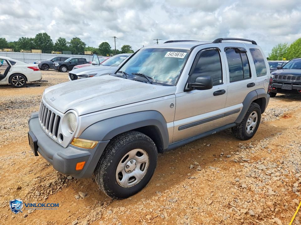 2006 JEEP LIBERTY SPORT – Lot 54516616 auction photo