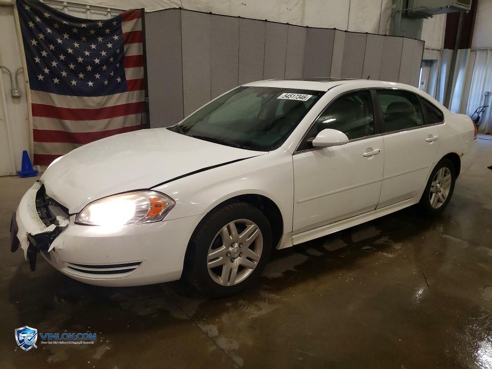 2014 CHEVROLET IMPALA LIMITED LT – Lot 54517346 auction photo