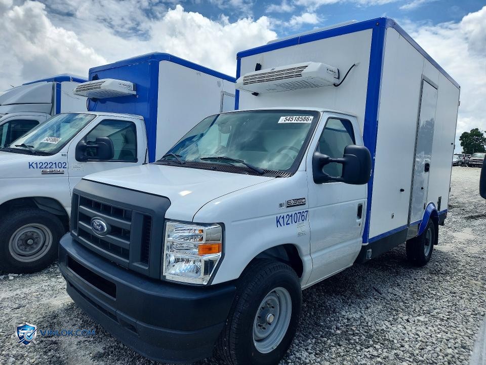 2024 FORD E-350 REFRIGERATED BOX TRUCK – Lot 54518586 auction photo