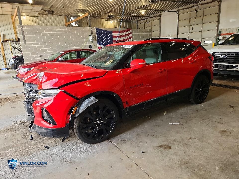2021 CHEVROLET BLAZER RS – Lot 54520096 auction photo