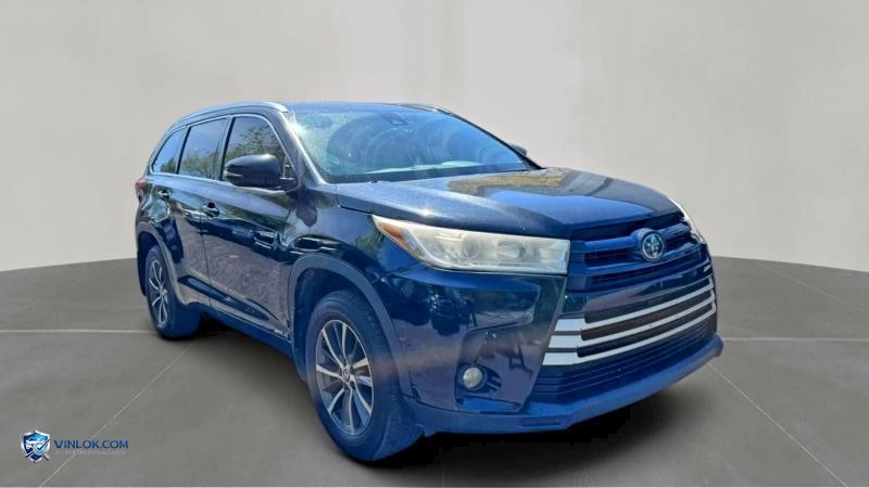 2017 TOYOTA HIGHLANDER HYBRID XLE – Lot 54521816 auction photo