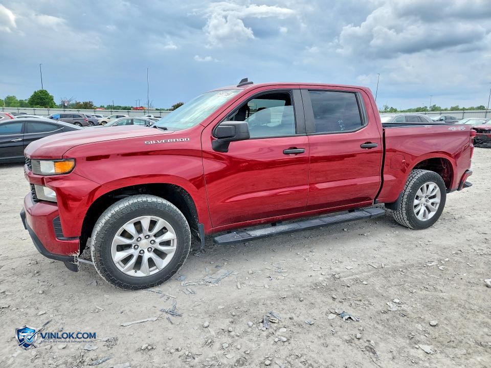 2019 CHEVROLET SILVERADO K1500 CUSTOM – Lot 54522156 auction photo