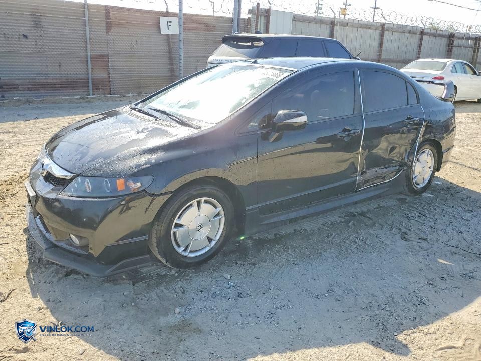 2010 HONDA CIVIC HYBRID – Lot 54524006 auction photo