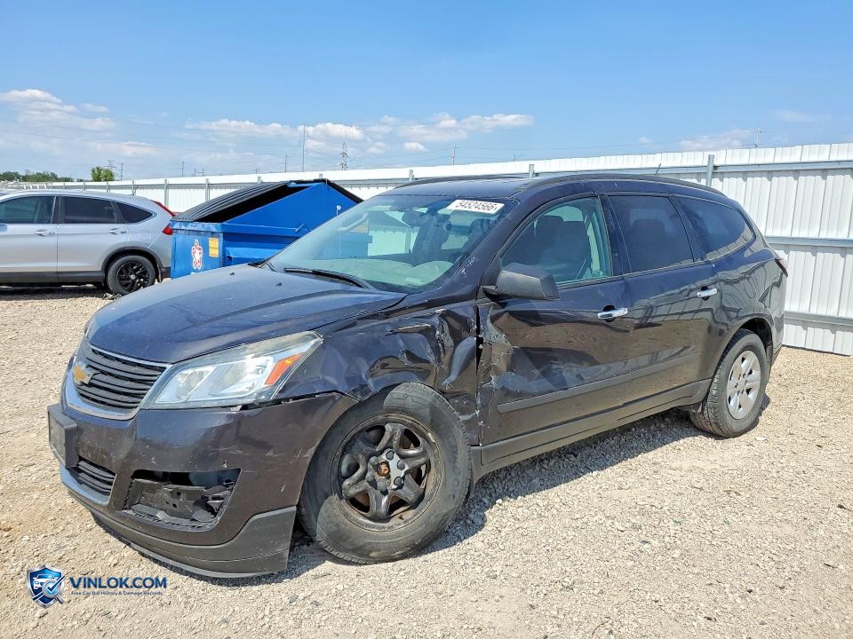 2015 CHEVROLET TRAVERSE LS – Lot 54524566 auction photo