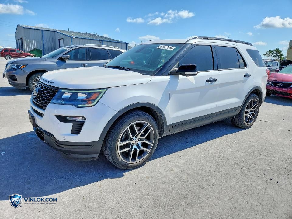 2018 FORD EXPLORER SPORT – Lot 54525146 auction photo