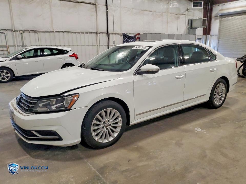2017 VOLKSWAGEN PASSAT SE – Lot 54527146 auction photo