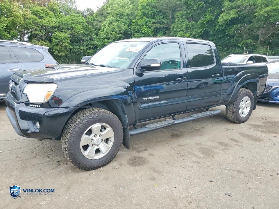 2015 TOYOTA TACOMA DOUBLE CAB PRERUNNER LONG BED – Lot 54527666 auction photo