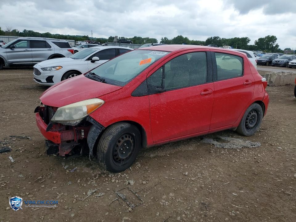 2012 TOYOTA YARIS 5-DOOR L – Lot 54527676 auction photo