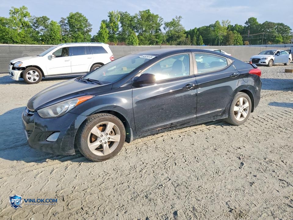 2012 HYUNDAI ELANTRA GLS – Lot 54529176 auction photo