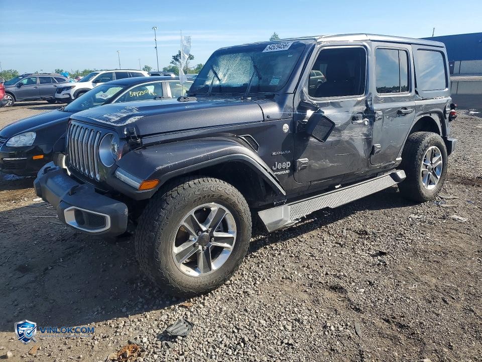 2019 JEEP WRANGLER UNLIMITED SAHARA – Lot 54529456 auction photo