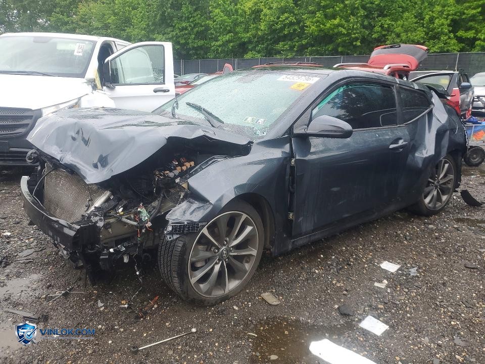 2019 HYUNDAI VELOSTER 2.0L PREMIUM – Lot 54529796 auction photo