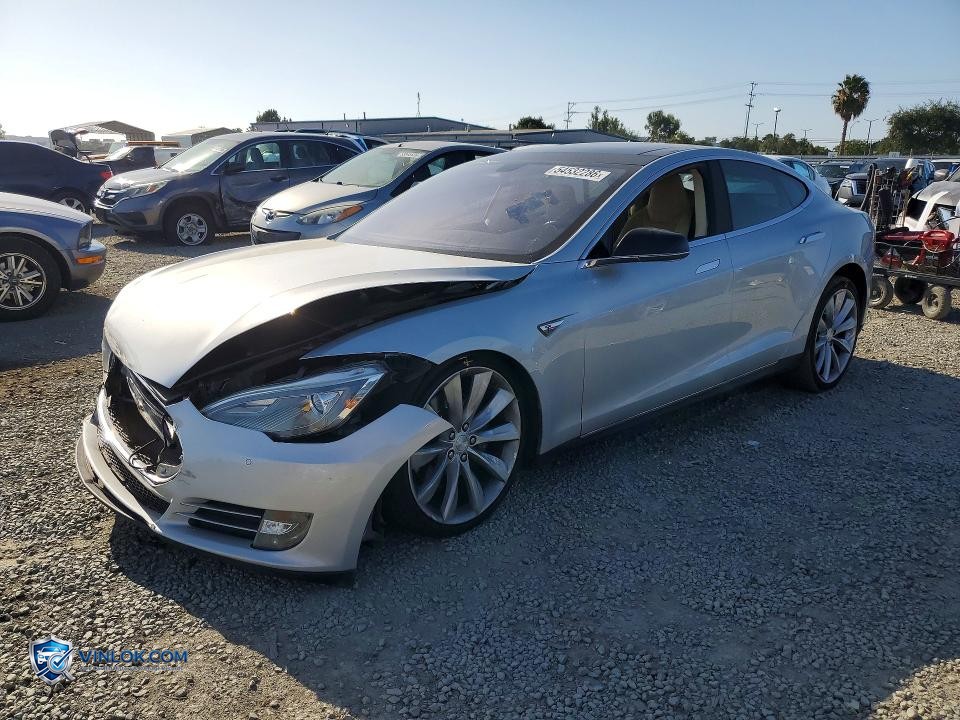 2013 TESLA MODEL S – Lot 54532286 auction photo