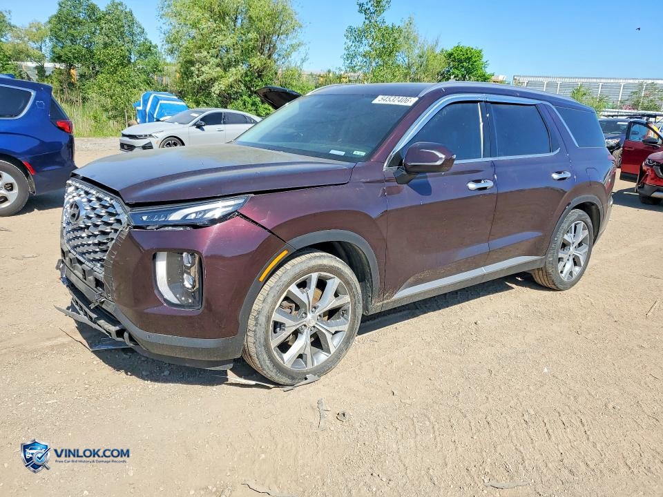 2020 HYUNDAI PALISADE SEL – Lot 54532406 auction photo