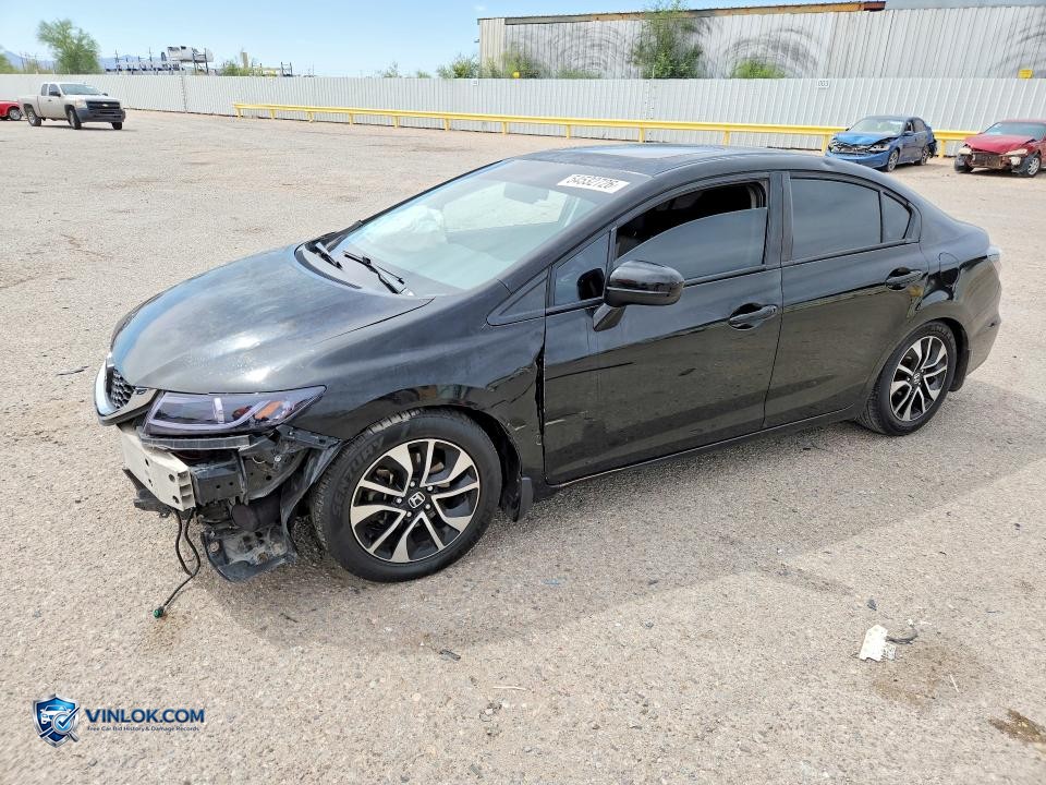 2015 HONDA CIVIC EX – Lot 54532726 auction photo