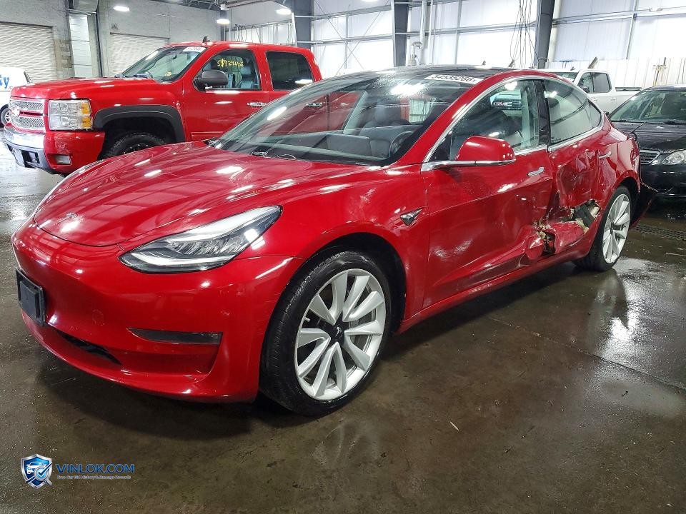 2019 TESLA MODEL 3 – Lot 54535266 auction photo