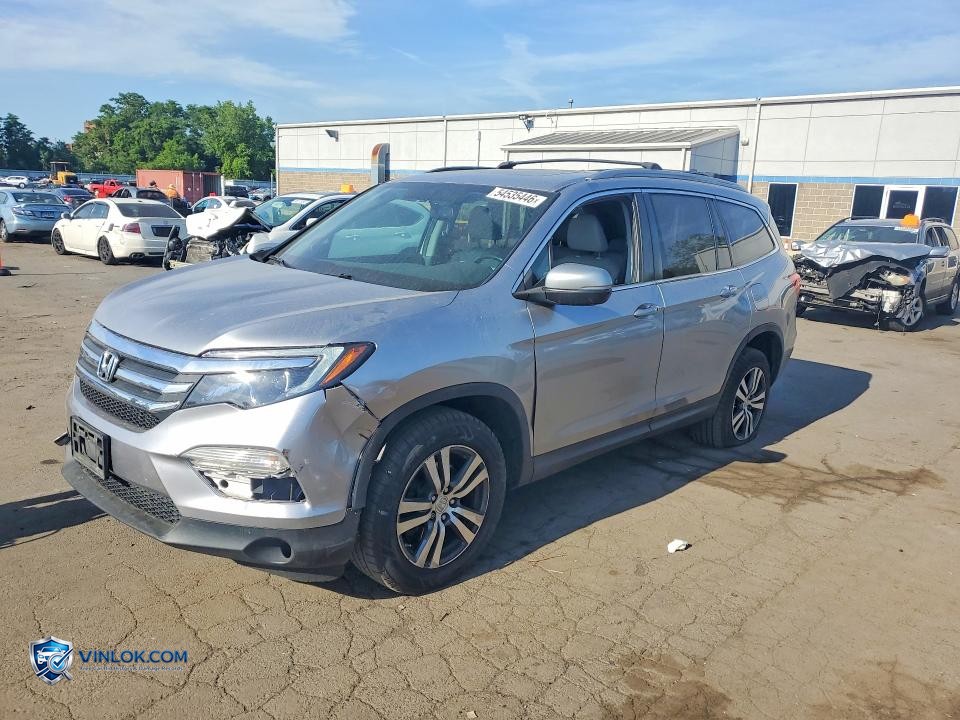 2016 HONDA PILOT EXL – Lot 54535446 auction photo