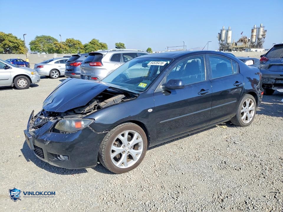 2008 MAZDA 3 I – Lot 54535476 auction photo