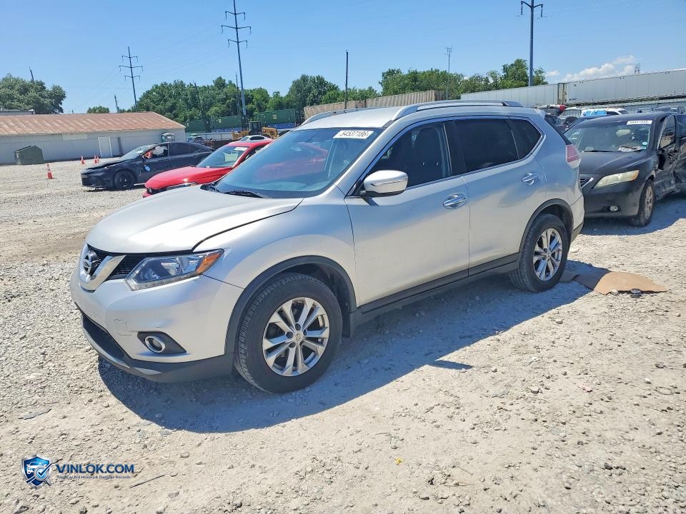 2015 NISSAN ROGUE SV – Lot 54537186 auction photo