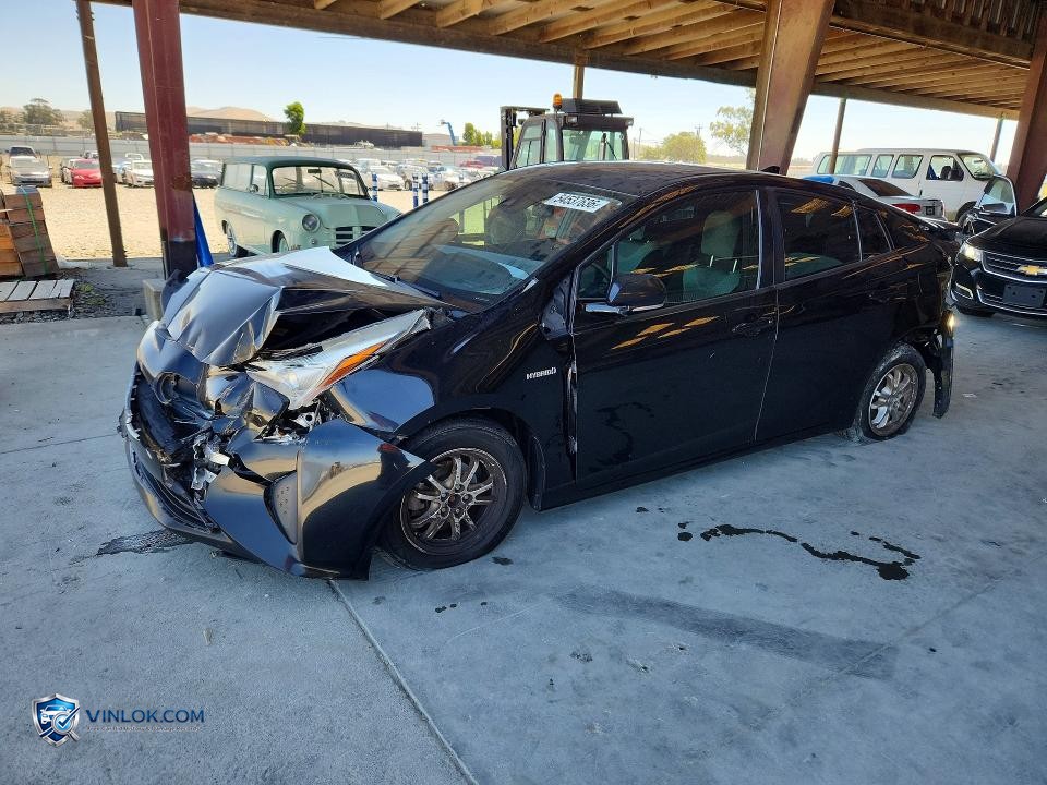 2016 TOYOTA PRIUS THREE – Lot 54537636 auction photo