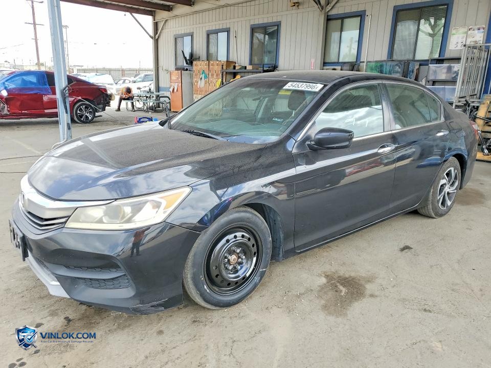 2017 HONDA ACCORD LX – Lot 54537996 auction photo