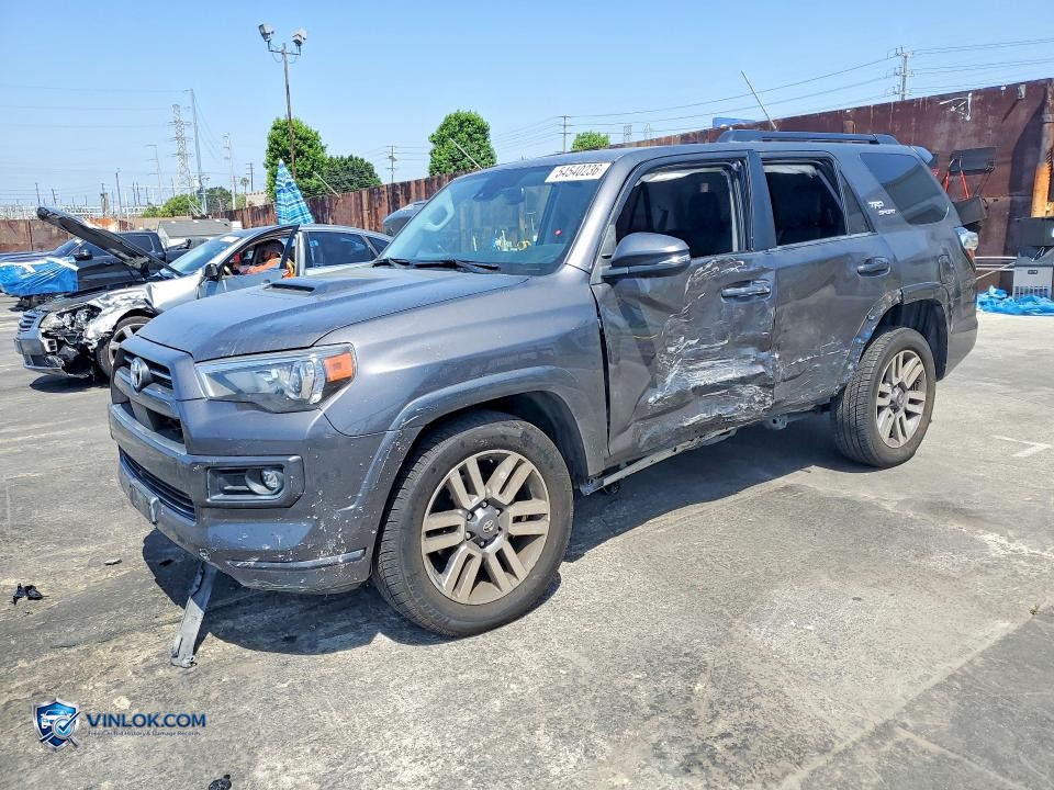 2022 TOYOTA 4RUNNER TRD SPORT – Lot 54540236 auction photo