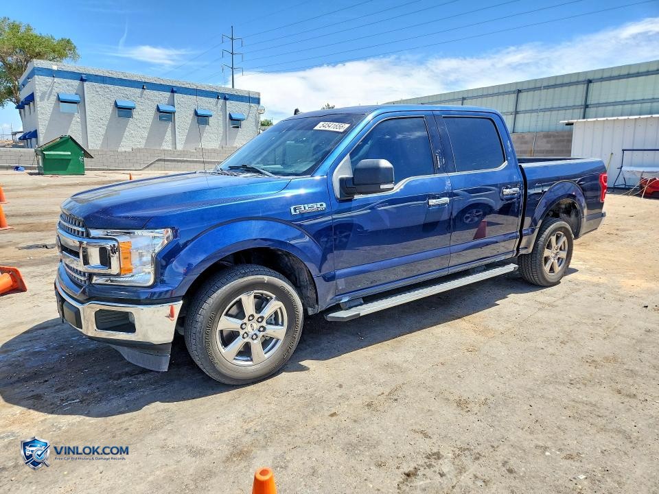 2020 FORD F150 SUPERCREW – Lot 54541656 auction photo