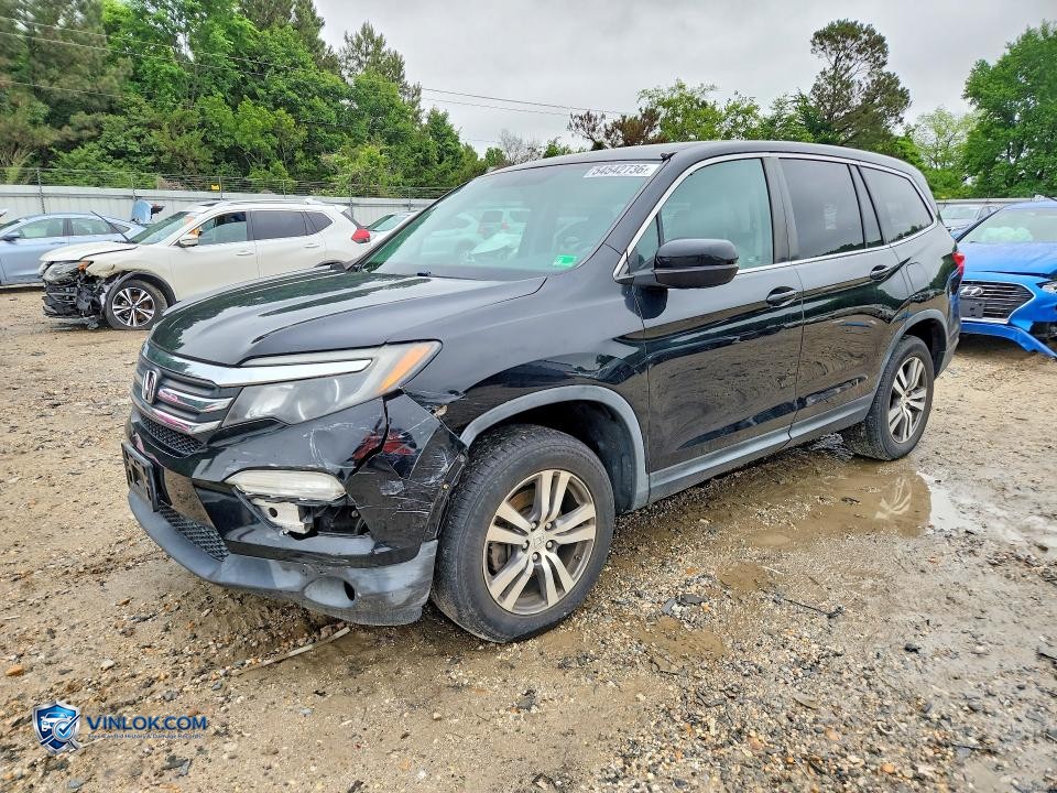 2016 HONDA PILOT EXL – Lot 54542736 auction photo