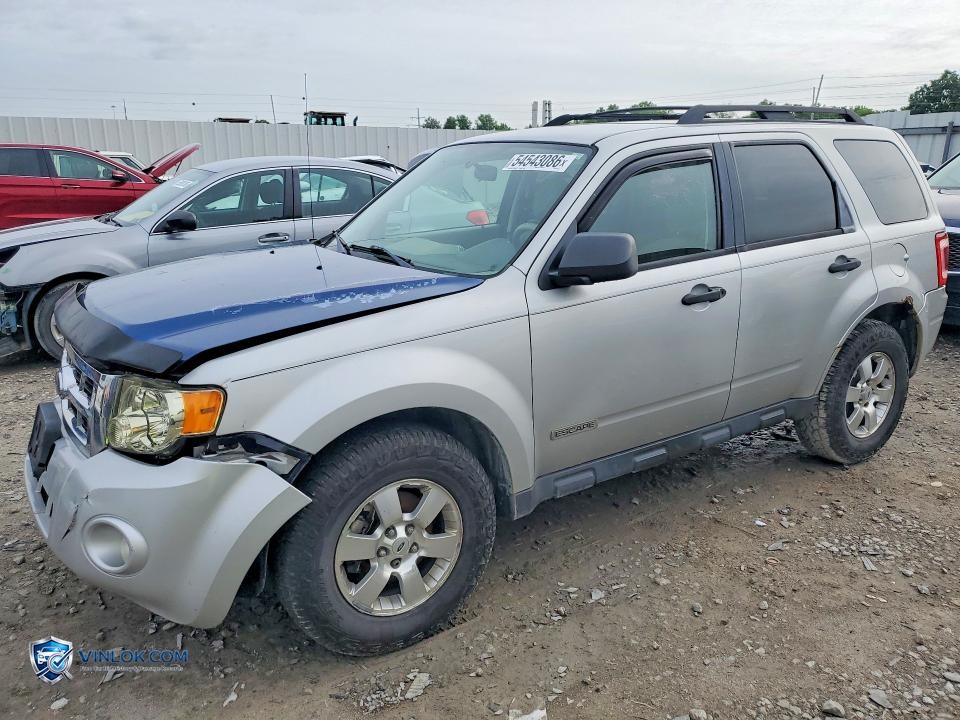 2008 FORD ESCAPE XLT – Lot 54543086 auction photo