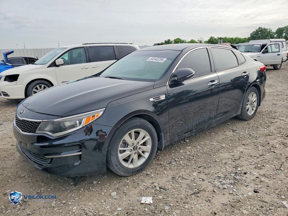 2016 KIA OPTIMA LX – Lot 54543206 auction photo