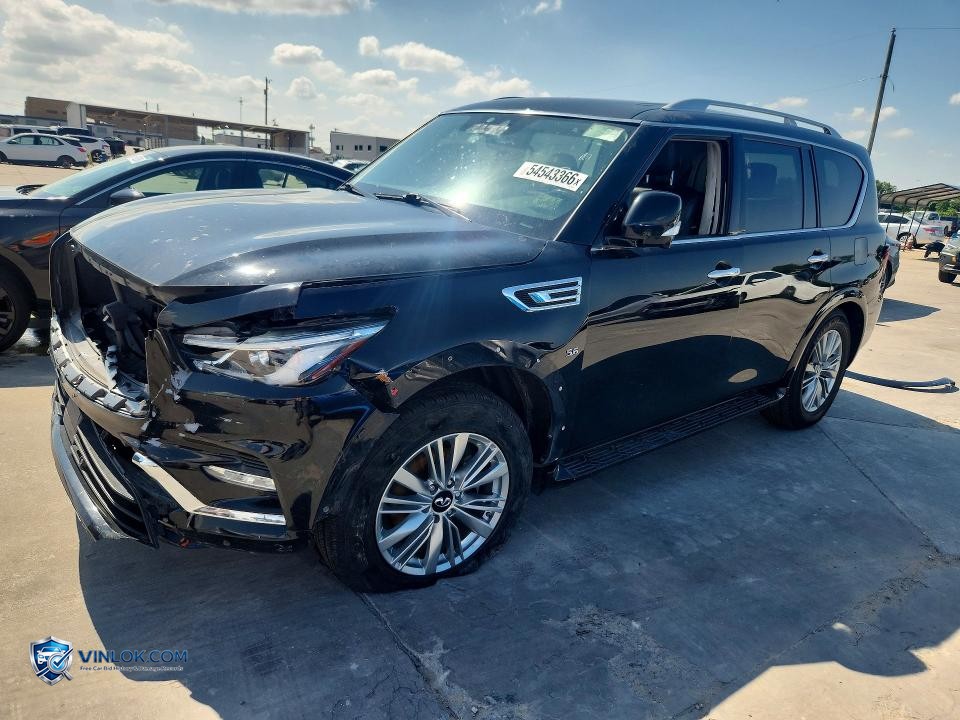 2019 INFINITI QX80 LUXE – Lot 54543366 auction photo
