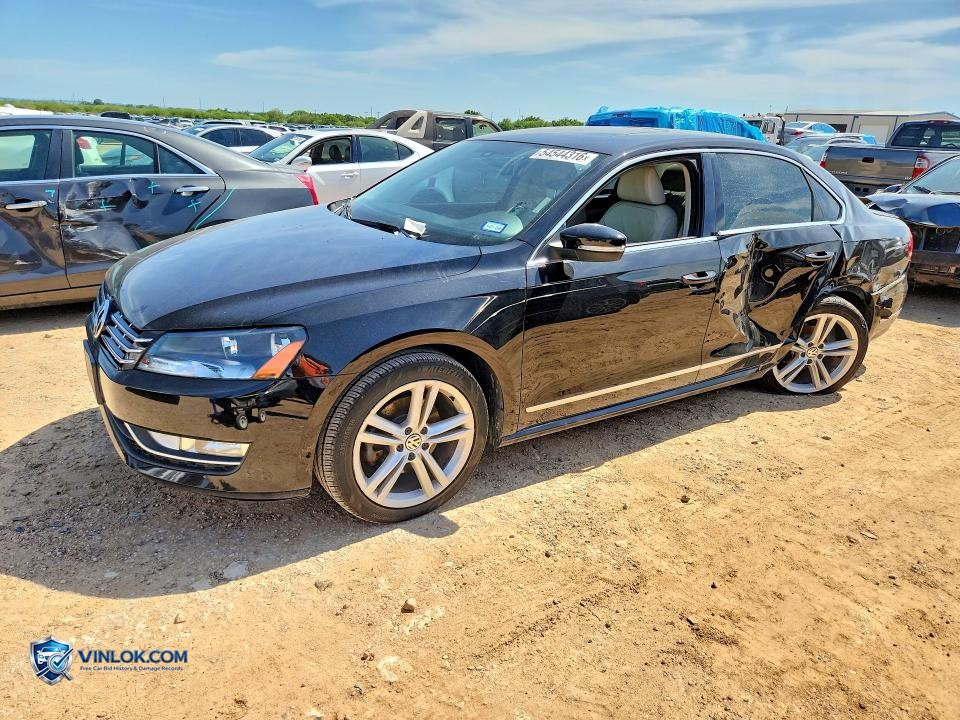 2014 VOLKSWAGEN PASSAT SEL – Lot 54544316 auction photo