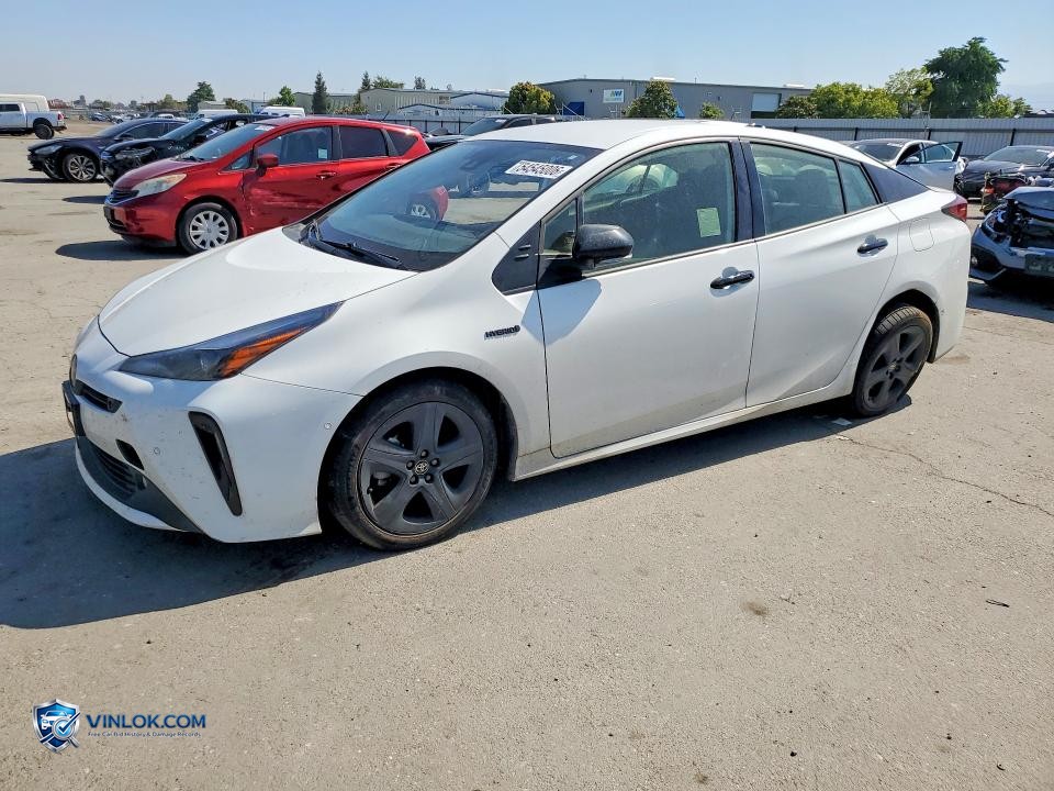 2022 TOYOTA PRIUS NIGHTSHADE – Lot 54545006 auction photo