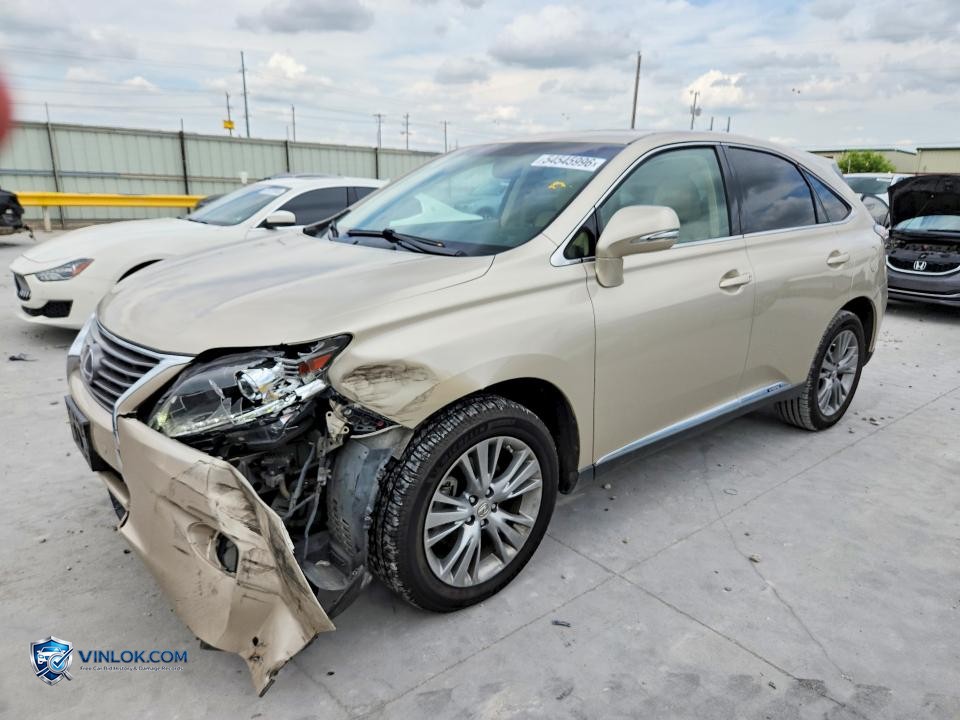 2013 LEXUS RX 450H – Lot 54545996 auction photo