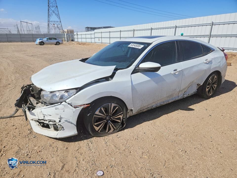 2018 HONDA CIVIC EX – Lot 54548086 auction photo