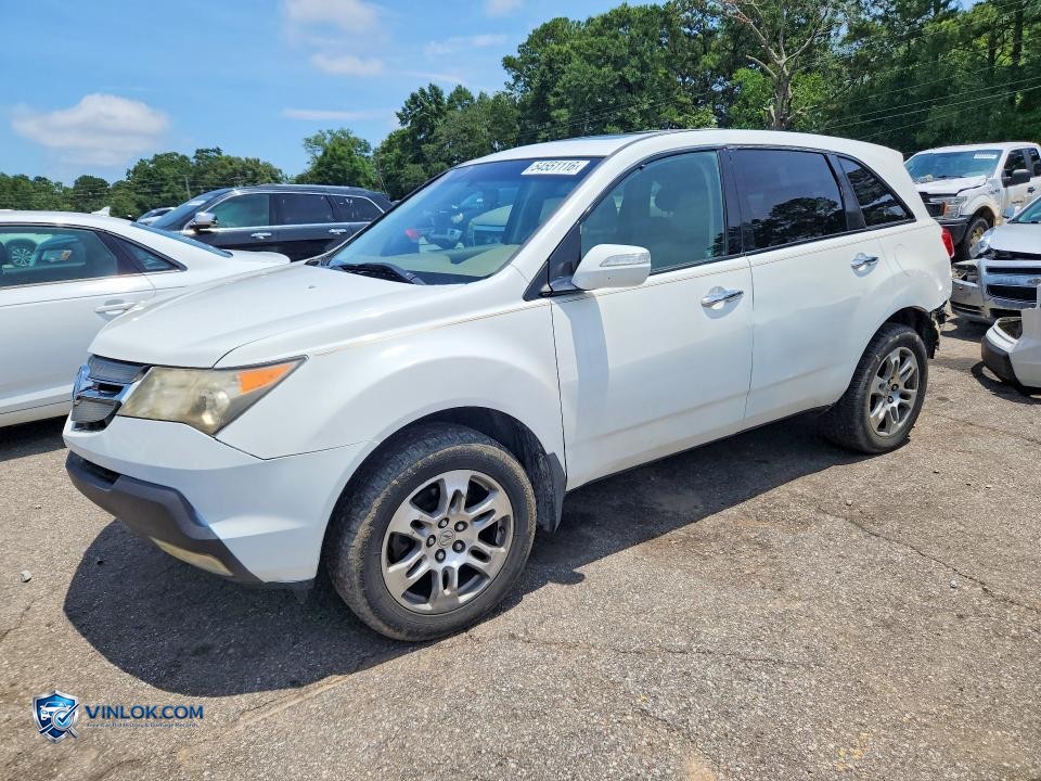 2007 ACURA MDX – Lot 54551116 auction photo