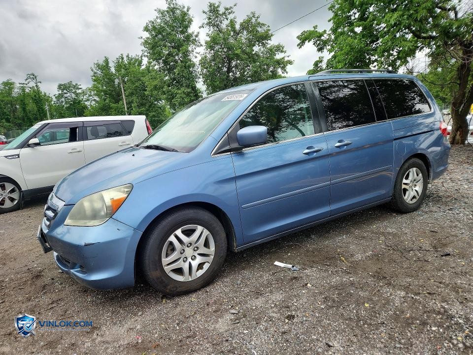 2007 HONDA ODYSSEY EX – Lot 54551926 auction photo