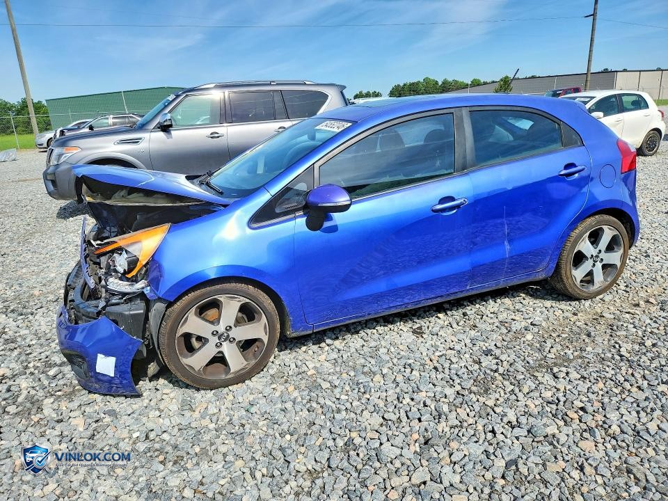 2012 KIA RIO 5-DOOR SX – Lot 54552246 auction photo