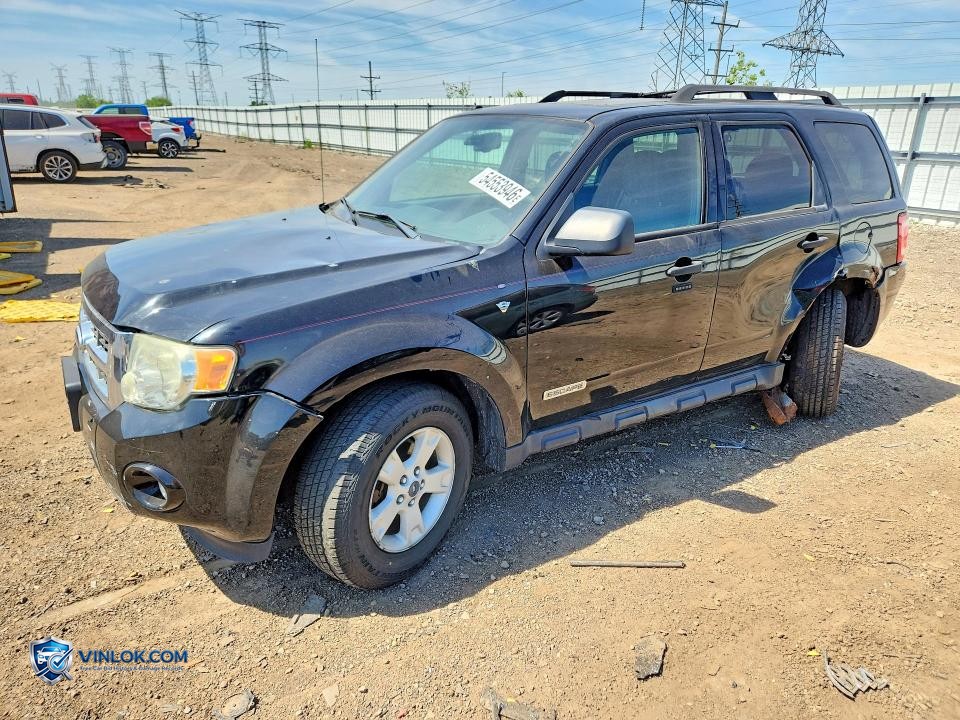 2008 FORD ESCAPE XLT – Lot 54553946 auction photo