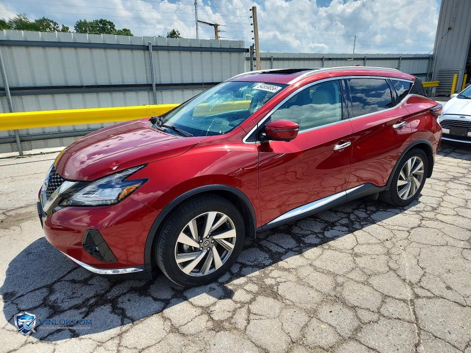 2019 NISSAN MURANO SL – Lot 54559056 auction photo