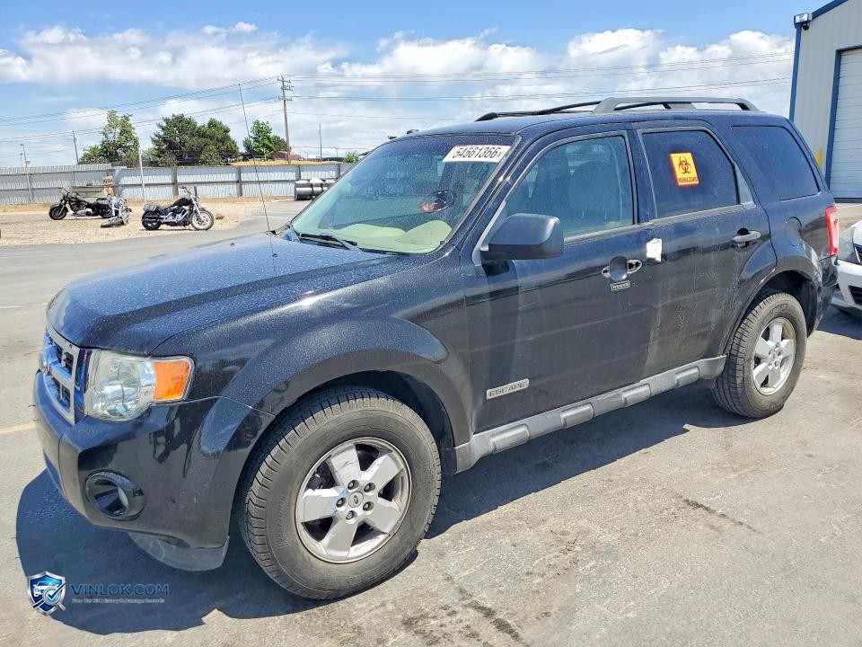 2012 FORD ESCAPE XLT – Lot 54561366 auction photo