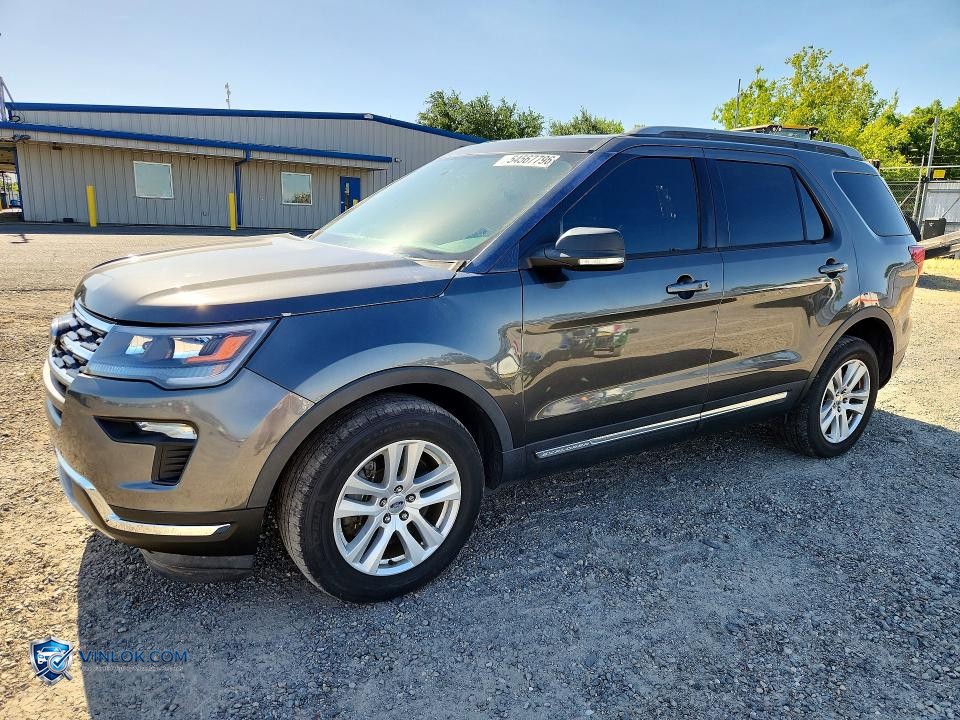 2019 FORD EXPLORER XLT – Lot 54567796 auction photo