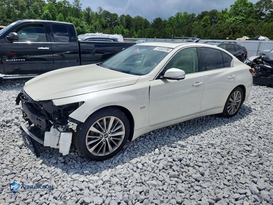 2018 INFINITI Q50 3.0T LUXE – Lot 54582296 auction photo