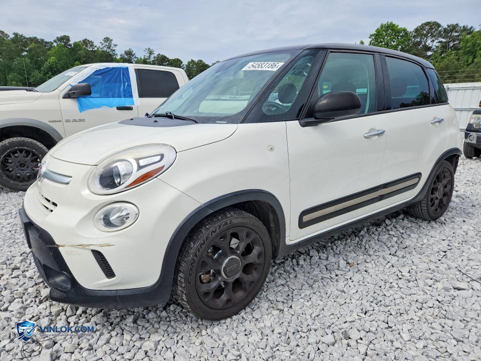 2016 FIAT 500L TREKKING – Lot 54583186 auction photo